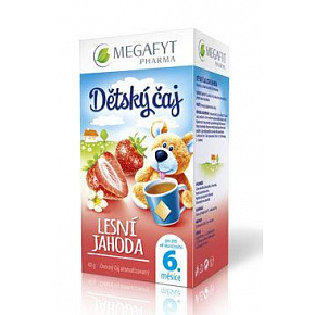 Herbata Megafyt Dziecięca leśna truskawka 20x2g