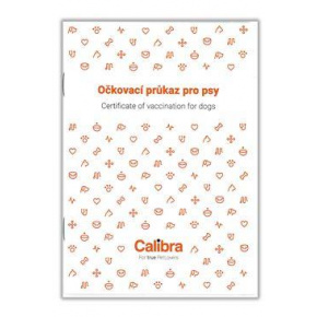 Książeczka szczepień psa Calibra 1 szt.