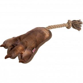 PAW, łapa na linie z dźwiękiem, 35 cm, plusz