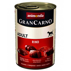 Animonda GRANCARNO® dog adult wołowina opak. 6 x 400g puszka Animonda GRANCARNO® dog adult wołowina opak. 6 x 400g puszka