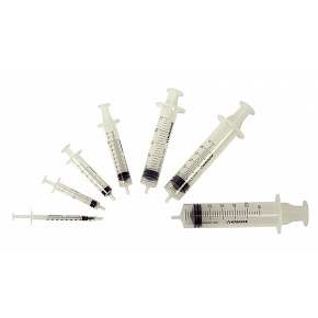 Strzykawka KRUUSE 3-częściowa jednorazowa.10 ml 100 szt.