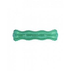 Zabawka Kong Dog Squeezz Dental Tyczka, wypełniana, niebiesko-zielona, guma termoplastyczna, M