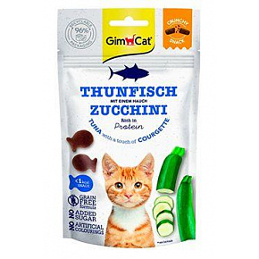 GimCat Crunchy Snacks tuńczyk&cukinia 50g