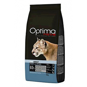 Optima Nova Cat GF Adult Rabbit&Potato 2kg Optima Nova Cat GF Adult Rabbit&Potato 2kg