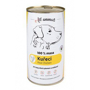 All Animals DOG konserwa. Mielone z kurczaka 1200g All Animals DOG konserwa. Mielone z kurczaka 1200g