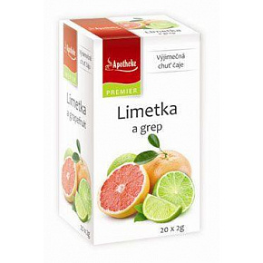 Herbata Apotheke Limonka i grejpfrut 20x2g