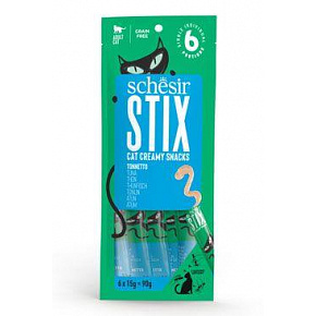 Schesir Cat przysmak Stix Liquid Snack tuńczyk 6x15g