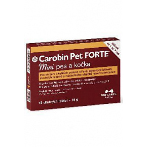 Carobin Pet Forte Mini dla psów i kotów 15tbl