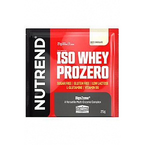 Nutrend ISO WHEY PROZERO biała czekolada 25g