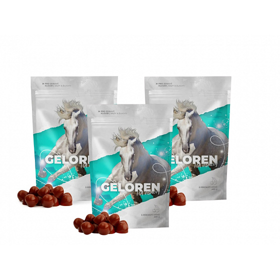 Geloren HA wiśniowy 1350g (3 saszetki po 450g)