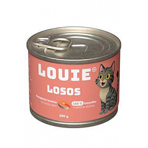 Louie Cat konserwa. Łosoś z prebiotykami 200g