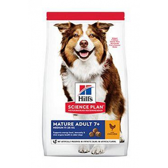 Hill's Can. SP Mature Adult 7+ Medium Kurczak 14kg