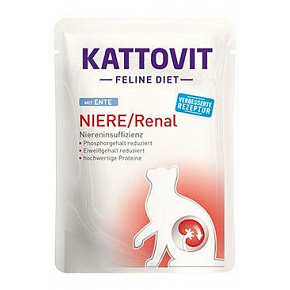 Kattovit Cat Kidney/Renal kaczka saszetka 85g