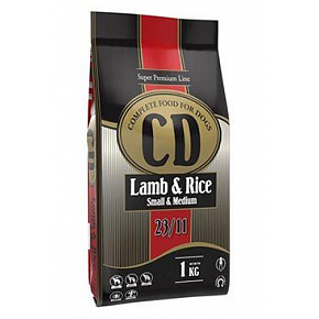 Delikan Dog CD Jagnięcina i Ryż Małe&Średnie 1kg