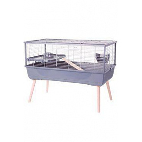 Klatka dla świnki morskiej NEOLIFE 100 GP szara Zolux Klatka dla świnki morskiej NEOLIFE 100 GP szara Zolux