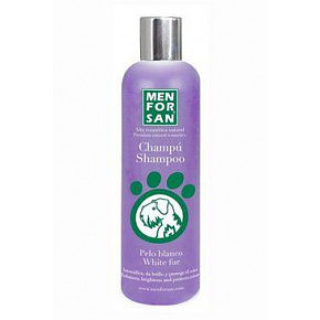 Menforsan Szampon rozjaśniający białą sierść dla psa 300ml