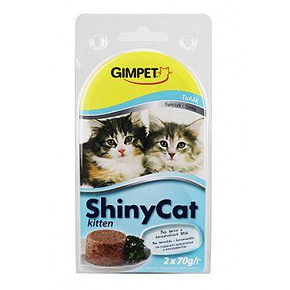 Gimpet ShinyCat Kitten konserwa. tuńczyk 2x70g