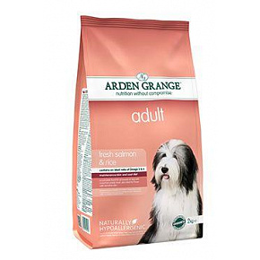 Arden Grange Dog Adult z świeżym łososiem i ryżem 2kg