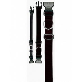 Obroża nylonowa CLUB C 32cmx10mm czarna FP 1szt. Obroża nylonowa CLUB C 32cmx10mm czarna FP 1szt.