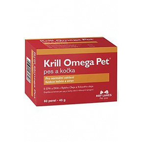 Krill Omega Pet pro psy a kočky 60cps