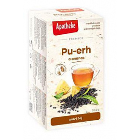 Herbata Apotheke Pu-erh i ananas 20x2g Herbata Apotheke Pu-erh i ananas 20x2g