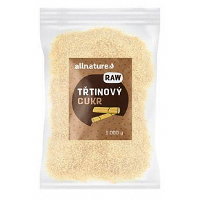 Allnature Cukier trzcinowy nierafinowany RAW 1000g