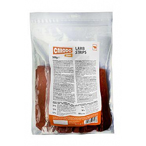 CARODO Pochodzenie psa. Paski jagnięce 500g