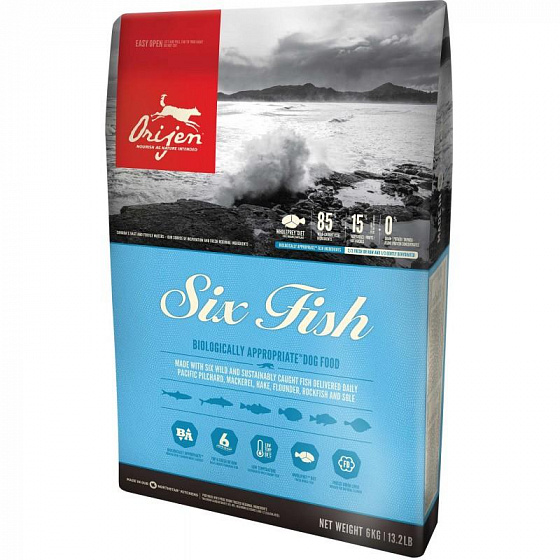 Orijen Dog Six Fish 2 x 11,4 kg + DOSTAWA GRATIS