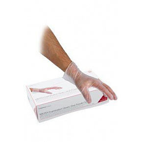 Rękawice nest.wyż.KRUTEX Vinyl rozmiar.S/100szt bez pudru