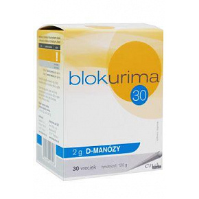 Blokurima 2g D-mannozy saszetki 30x4g