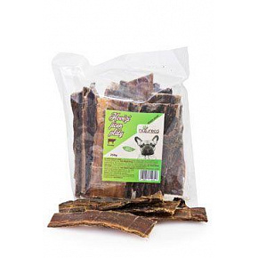 NATURECA przysmak Suszone płaty wołowego przełyku 250g NATURECA przysmak Suszone płaty wołowego przełyku 250g