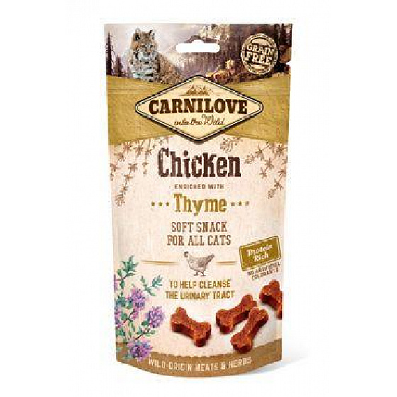Carnilove Cat Semi Moist Snack Kurczak&Tymianek 50g