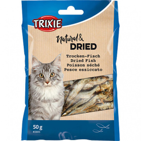 Suszone rybki, przysmak dla kotów 50g TRIXIE
