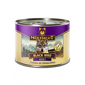Wolfsblut Dog Adult Black Bird puszka. 200g