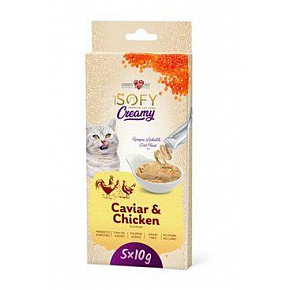 Przysmak Aiko Cat SOFY Creamy Caviar&Chicken 5x10g
