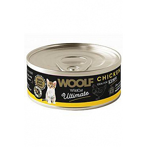 WOOLF WildCat Ultimate puszka. Kitten Paté Kurczak 85g WOOLF WildCat Ultimate puszka. Kitten Paté Kurczak 85g