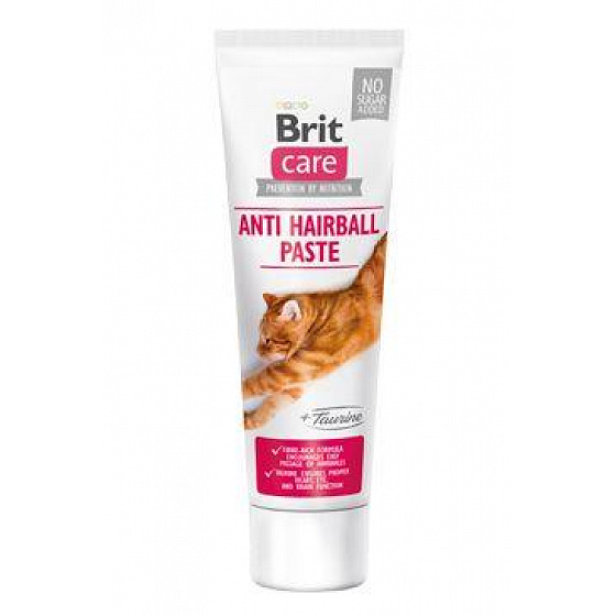 Brit Care Cat Pasta Antihairball z Tauryną 100g