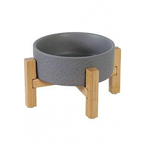 Miska ceramiczna KERAMO SOLO 300ml szara Zolux Miska ceramiczna KERAMO SOLO 300ml szara Zolux