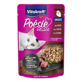 Vitakraft Cat Poésie Délice Sauce saszetka serce 85g