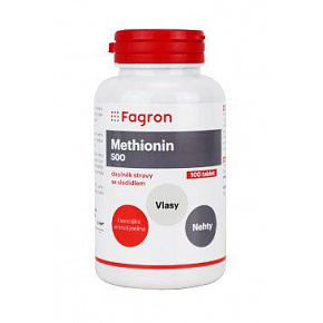 Methionina 500mg 100tbl Fagron