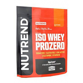 Nutrend ISO WHEY PROZERO słony karmel 500g