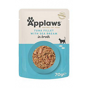 Applaws Cat saszetka Adult Broth tuńczyk z doradą 70g