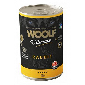 WOOLF Ultimate DogFood konserwa. Królik 400g