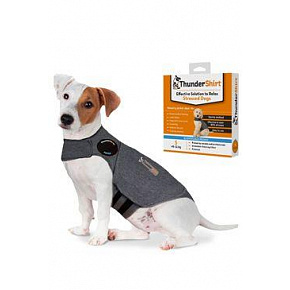 Kamizelka uspokajająca ThunderShirt dla psów szara S