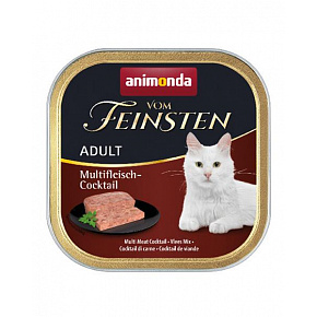 Animonda Vom Feinsten cat CLASSIC koktajl wielomięsny opak. 16 x 100 g Animonda Vom Feinsten cat CLASSIC koktajl wielomięsny opak. 16 x 100 g