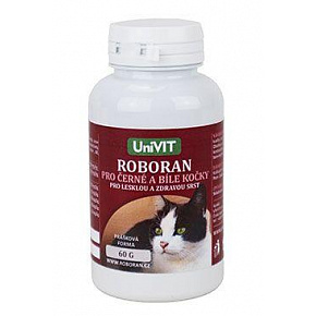 Roboran H dla czarnych i białych kotów 60g