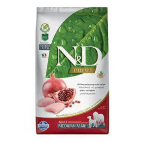 N&D PRIME DOG Adult M/L Kurczak & Granat 2,5kg