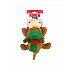 Zabawka Kong Dog Holiday Cozie Renifer z piszczałką, poliester, 2024 M