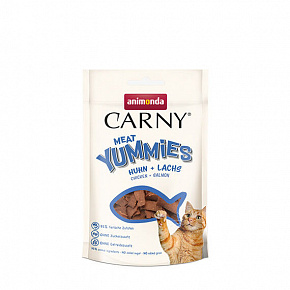 ANIMONDA Carny Adult Meat Yummies - kurczak + łosoś 50 g