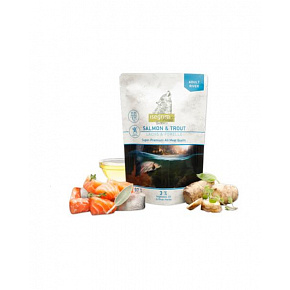 ISEGRIM dog Adult Isegrim Roots, Łosoś & Pstrąg bal. 7 x 410 g saszetki